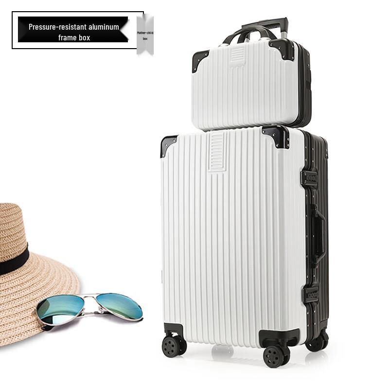 Xiaoyan Vintage Aluminum Frame Luggage 30 inch