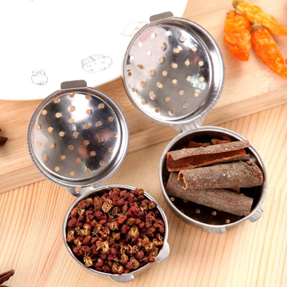 8/10Pc Rust-proof Tea Strainer 304 Stainless Steel Seasoning Balls Filter Spice Infuser  Cooking