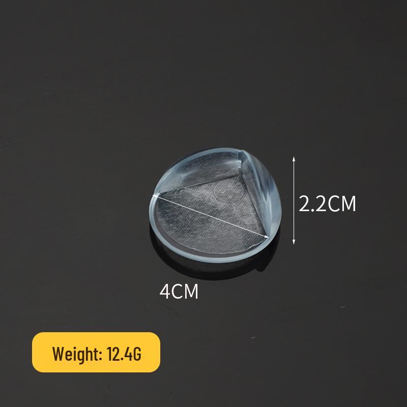 Průhledný chránič rohů dětského stolu - Zesílený, pravoúhlý, měkký kryt proti nárazu pro domácí bezpečnost