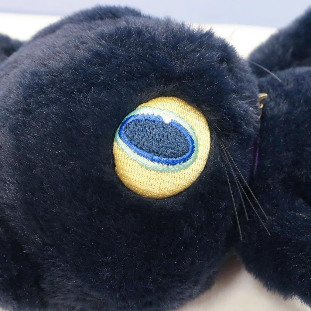 Naitou Design Blue World Plush Toy S Lapis Lazuli Cat Plush Toy, Approximately 27cm Tall