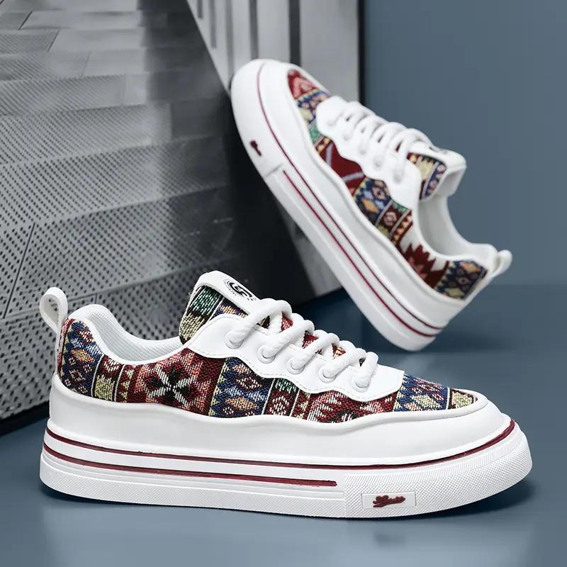 Fashion Men's Canvas Fashion Sneakers Trend Hot Sale Comfortable Man Casual Shoes Outdoor Non-slip Breathable Men Shoes Casual