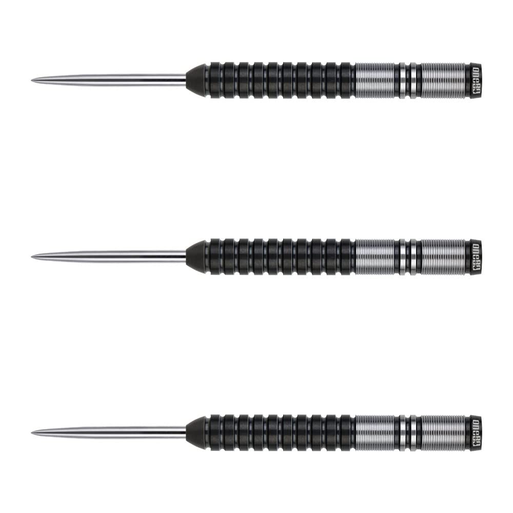 

One80 One Eighty Beau Greaves Black Edition STEEL 23g Bow Greaves Player Model Dart Barrel Dart Set