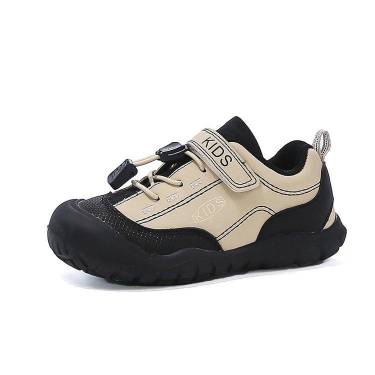 

Children s sports shoes 2025 summer new girls hiking shoes outdoor little girl single shoes breathable boys casual shoes 37 бежевый