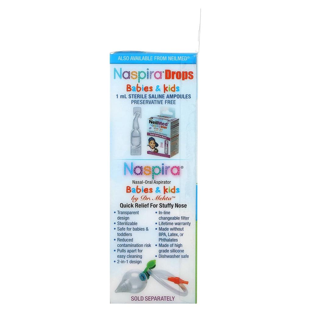 Baby & Kids, Naspira Nasal-Oral Aspirator, Replacement Filters, 30 Filters