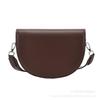 French niche design underarm messenger bag women's 2025 new retro shoulder bag popular saddle bag