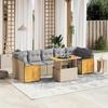 VidaXL Garden Lounge Set with Cushions 8 Pcs, Patio Sofas, Patio Furniture Set, Outdoor Furniture, Beige 3273873