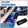 2.25" ID 6" Length 4-Ply Reinforced High Temp Straight Coupler Silicone Reducer Hose Black for Car Intercooler Intake Piping Replacement Car Parts