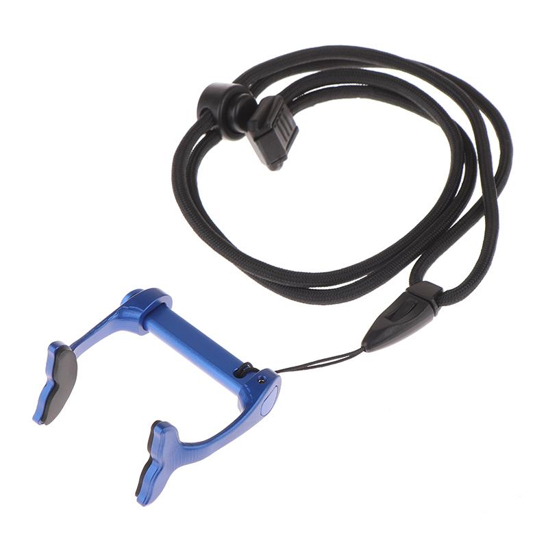 Freediving Swimming Nose Plugs With Anti Lost Strap For Adult Diving Beginners Training Professional Aluminum Alloy Waterproof