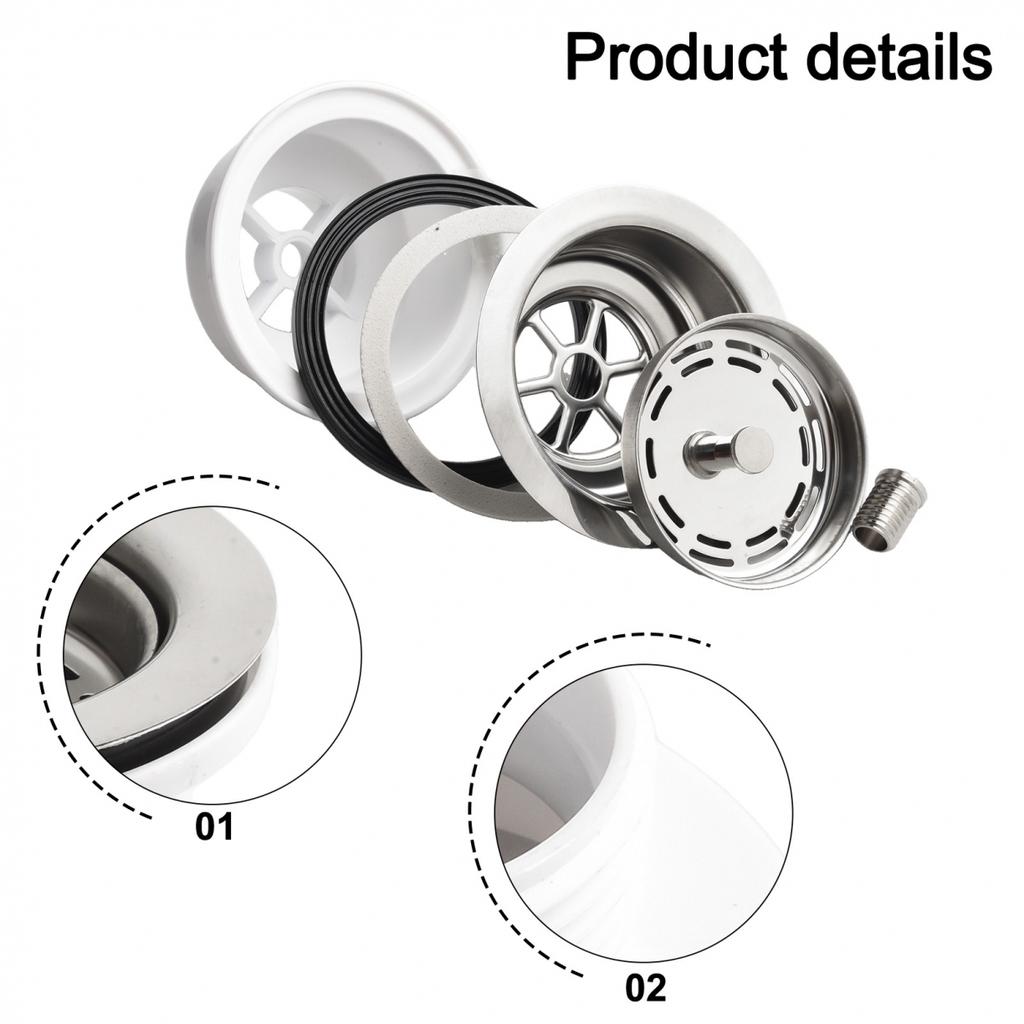 Sink Strainer High Quality Sink Stainless Steel 1 X