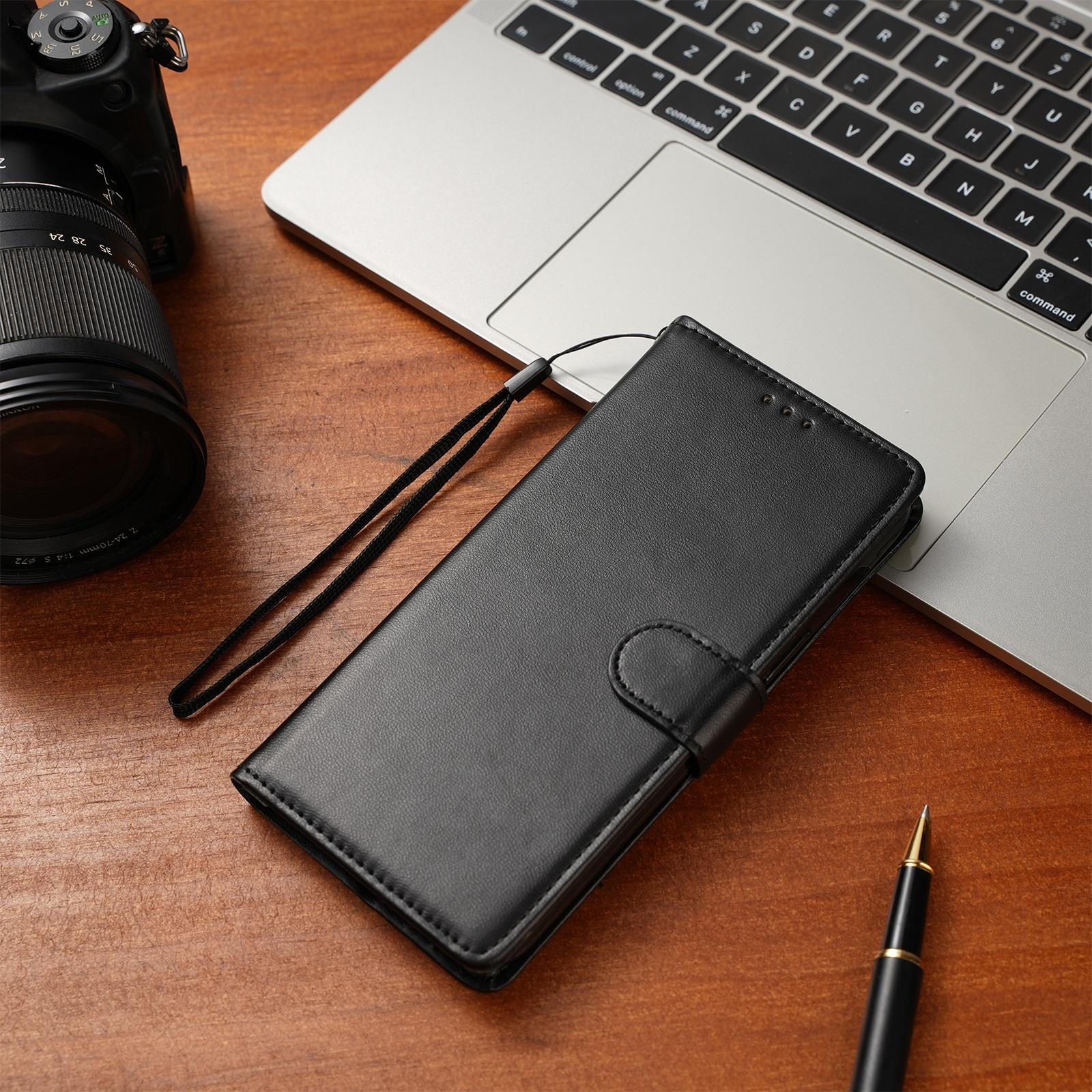 

Чехол-книжка, защитный чехол для iPhone 16e 15 14 13 12 Mini 11 Pro Max X XR XS Max 7 8 6 6s Plus SE 2020 2022, чехол-кошелек с подставкой Case & Strap&iPhone 13 mini чёрный