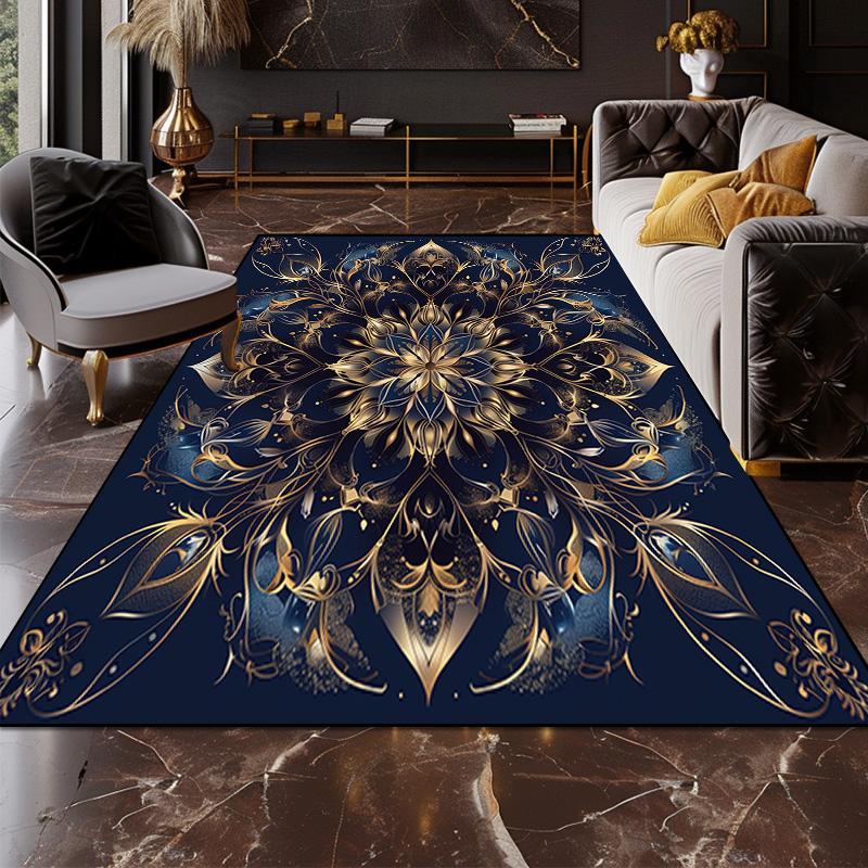 Persian Style Large Carpet for Living Room Decoration Luxury Washable Coffee Table Floor Mat Bedroom Non-slip Rugs 200x300cm