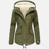 Winter Hot Sale: Women's Hooded Slimming Plus Velvet Thick Cotton Coat