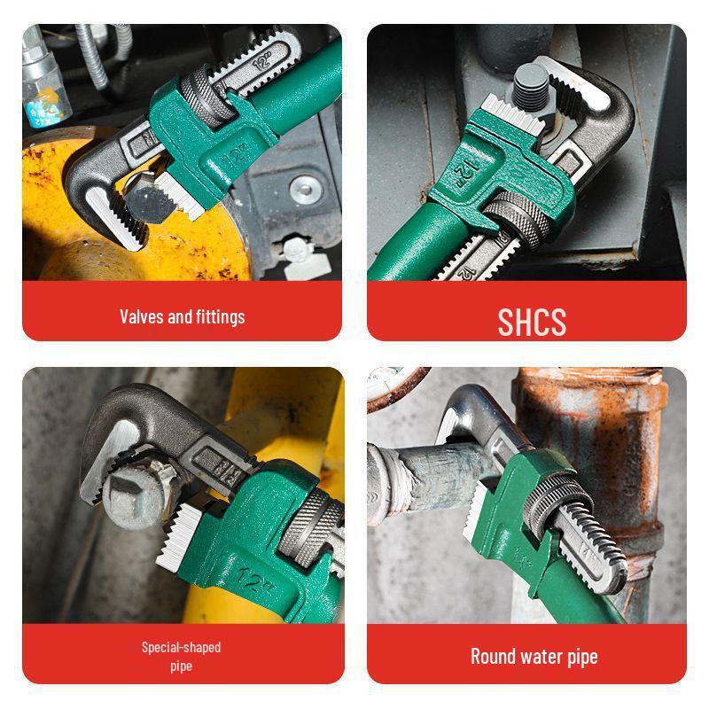 Universal American Household Pipe Wrench & Water Pump Pliers for Plumbing