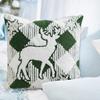 Christmas Throw Pillow Cover Winter Holiday Pillowcase for Sofa Decoration /