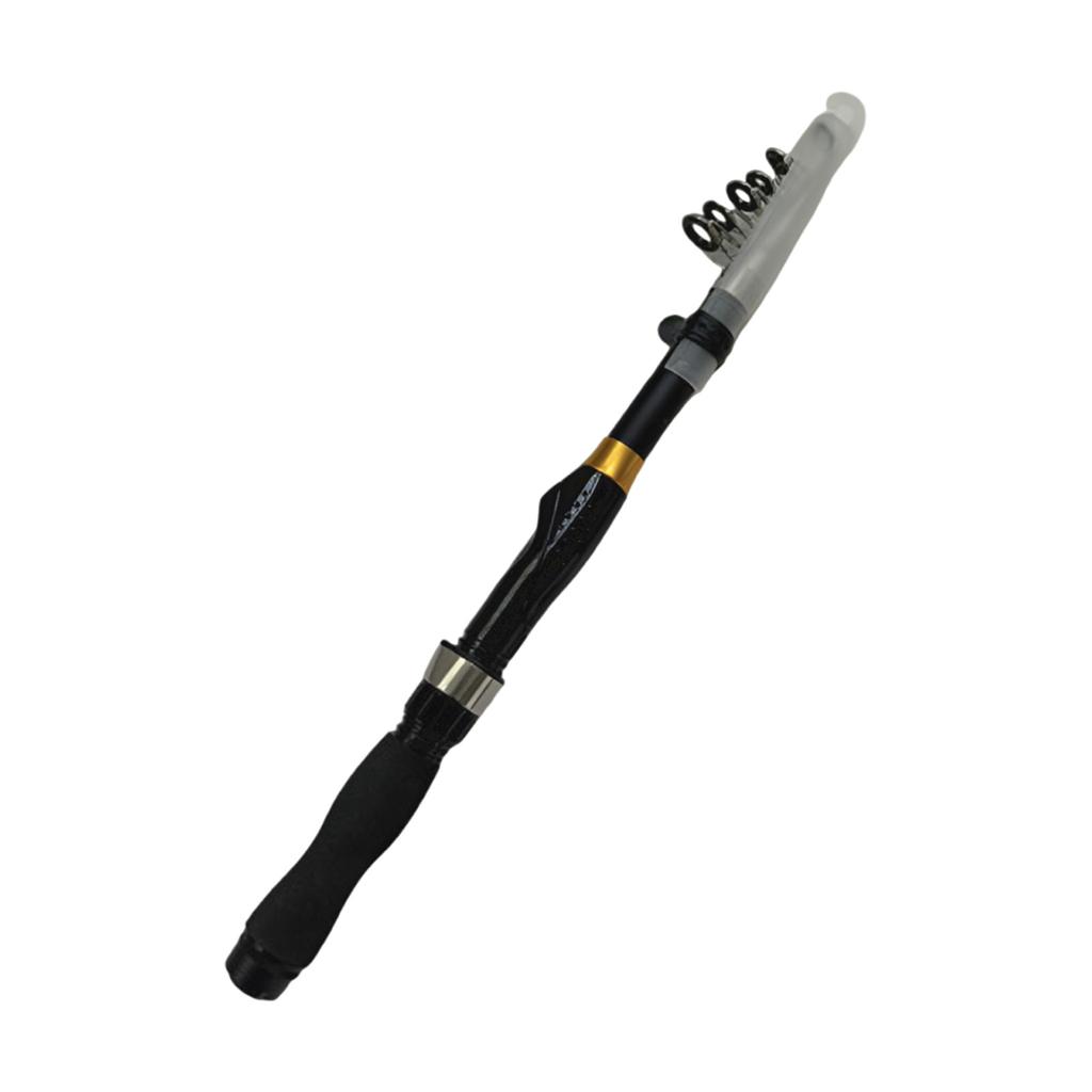 Extendable Fishing Rod Lightweight and Compact Design Portable Collapsible Fishing Pole Super Short for Saltwater & Freshwater