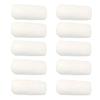 10pc White Soft Microfiber Fabric Face Towel Hotel Bath Towel Wash Cloths Hand Towels Portable Multifunctional Cleaning Towel