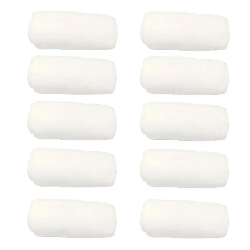 10pc White Soft Microfiber Fabric Face Towel Hotel Bath Towel Wash Cloths Hand Towels Portable Multifunctional Cleaning Towel