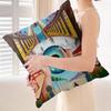 Art Rene Magritte Painter Pillow Cushion Cover Pillowcase Living Room Sofa Home Decor Customized