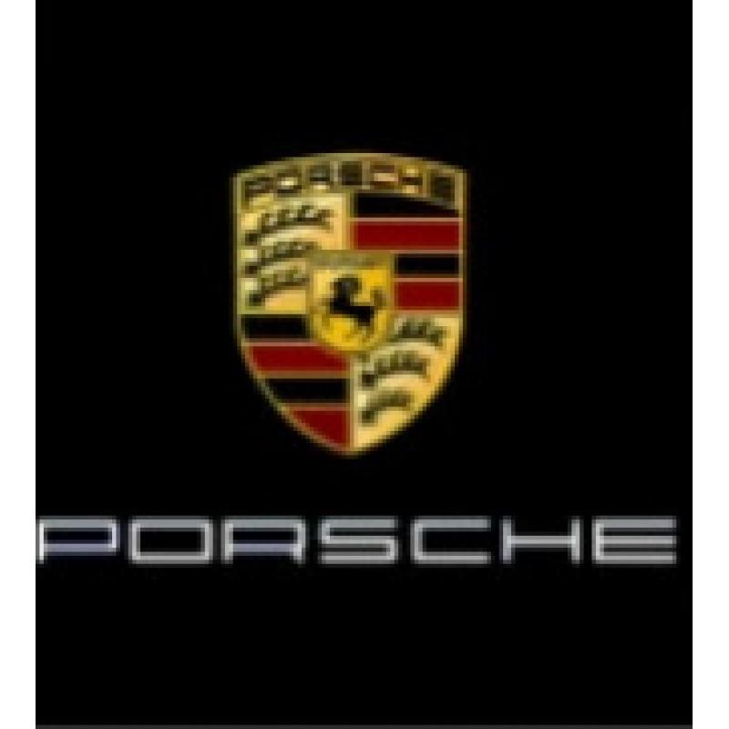 Welcome Door Projector Light for Porsche Cayenne, Panamera, 718, Taycan, Macan - Compatible for Modification