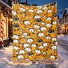 Garfield Pattern Blanket for Home Decoration, Bed, Sofa, Car Travel, Camping, Suitable for All Seasons, Birthday Christmas Gift