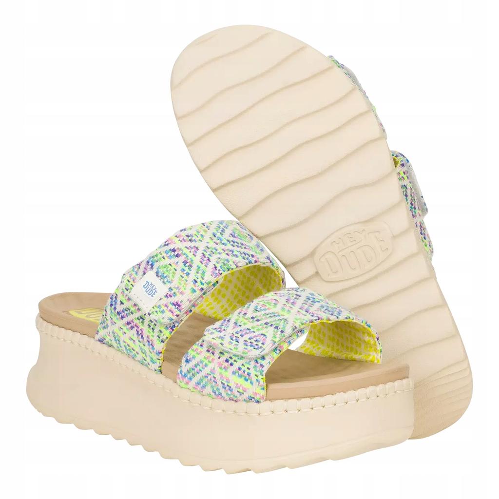 Heydude Delray Slide Surf Baja 43210 |37| Blue Multi