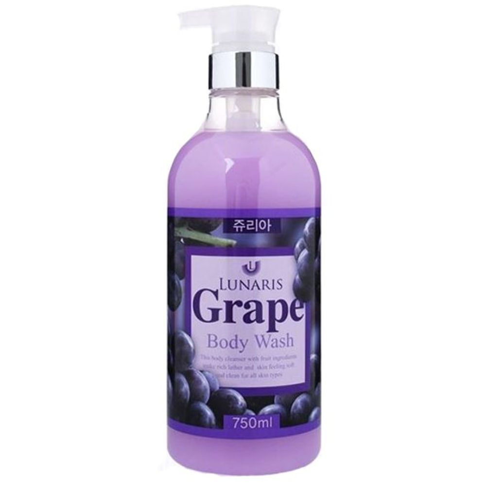 

LUNARIS HNKLUJDS Body Wash Grape Body Cleanser Body Shower 750ml