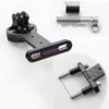 HOUSON Carbon Fiber Bike Computer Mount Integrated Handlebar Mount for