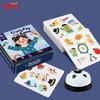 Crianças Memória Correspondência Cartas Malucas Brinquedos Animal Trânsito Cognição Jogos Educacionais Precoces Pensamento Lógico Brinquedos Treinamento Cerebral