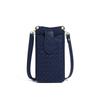 Fashionable Hand-woven Bag, Solid Color Compact Card Bag, Mobile Phone Bag, Trendy and Versatile, Single-shoulder Cross-over Mini Women's Bag