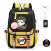 Demon slayer ghost extermination column student schoolbag junior high school student primary school student middle school student backpack
