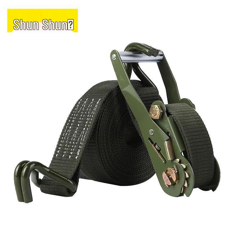 Cargo Lashing Strap with Ratchet Tie-Down