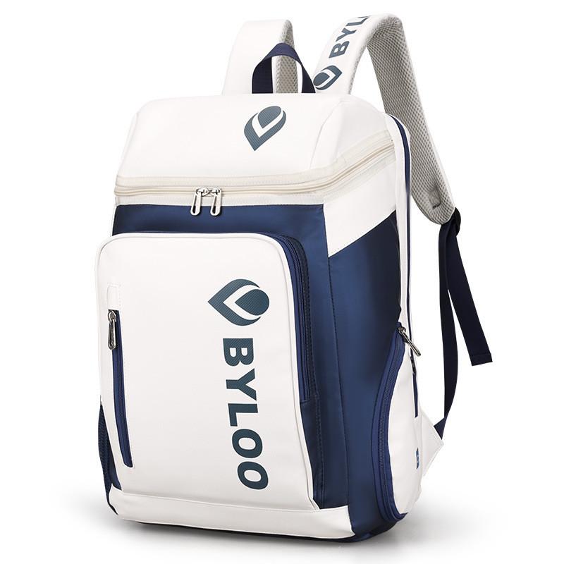 Waterproof Pu Badminton And Tennis Bag With Byloo Letter Print For Men And Women Sports Enthusiasts