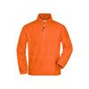 James and Nicholson Mens Half Zip Fleece