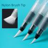 12pcs Flat Head Solid Pigment Water Pen Water Storage Watercolor Pen Set  Planner Decoration