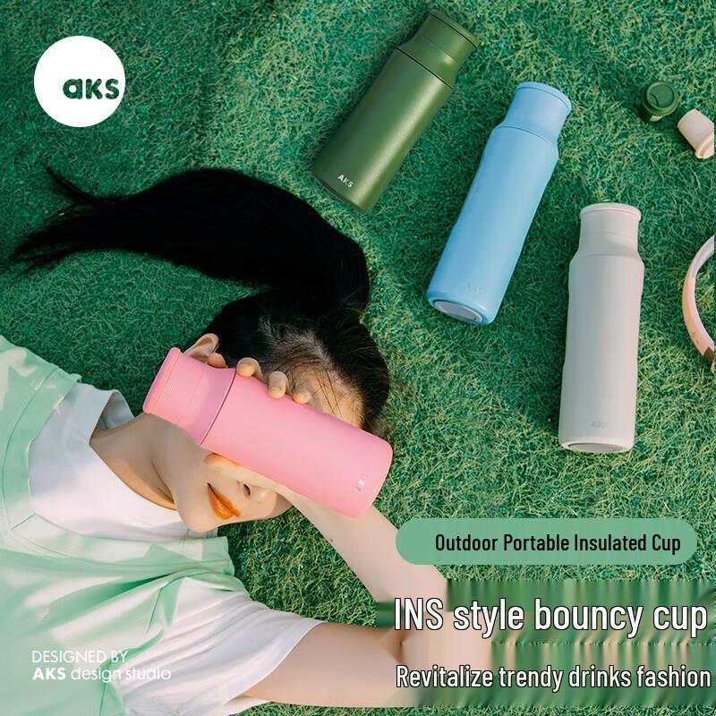 AKS Insulated Stainless Steel Sports Water Bottle