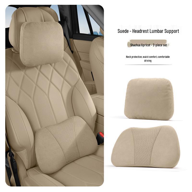 Cadillac XT5/XT4/CT5/CT6/XT6/IQ Lyriq Optiq Neck Pillow & Lumbar Support Headrest