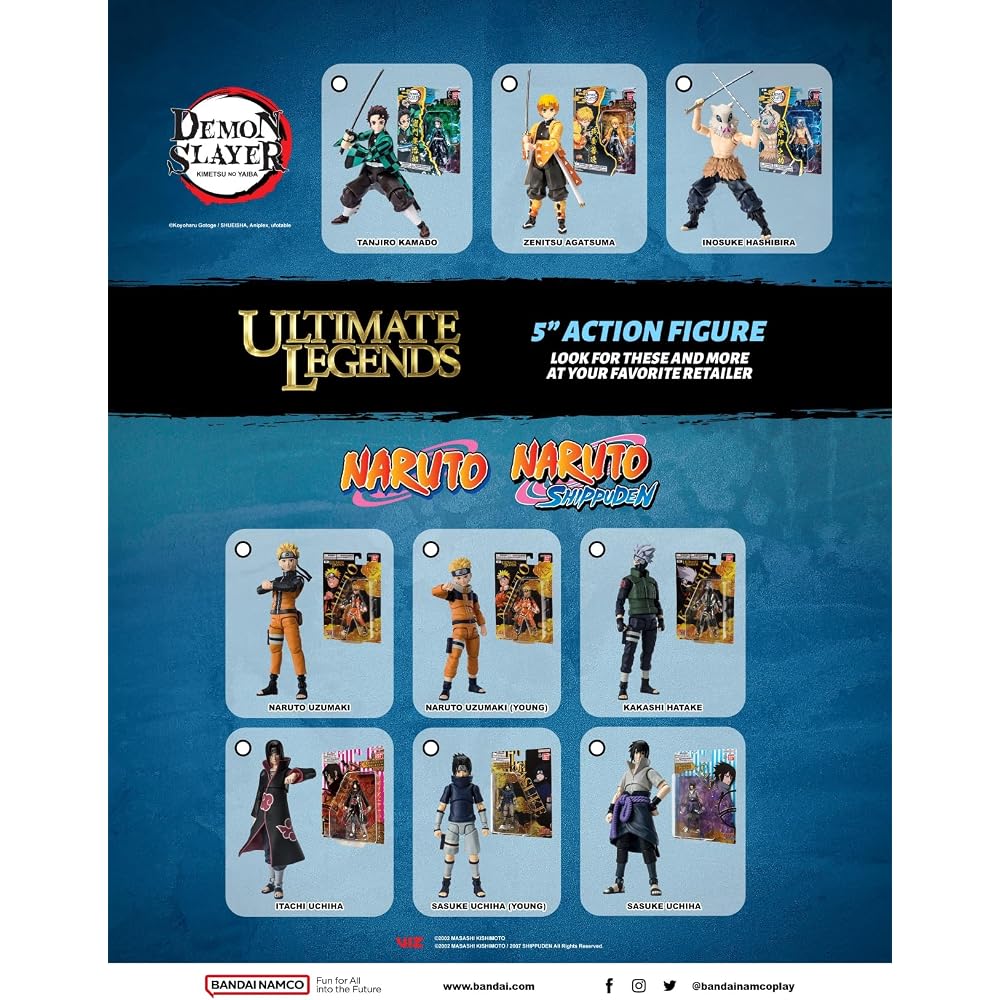 Bandai Namco Ultimate Legends Demon Slayer Inosuke 5" Action Figure