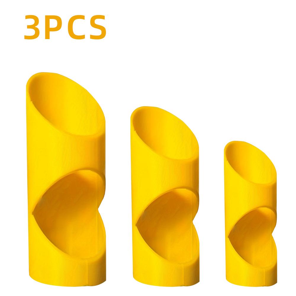 3Pcs Foam Pipe Cutter Tool Plastic Foam Pipe Insulation Cutting Guide Fixture Clamp for Homes Commercial Industries Supplies