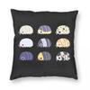 Isopods Pill Bugs Square Pillowcase Polyester Linen Velvet Pattern Zip Decor Throw Pillow Case Car