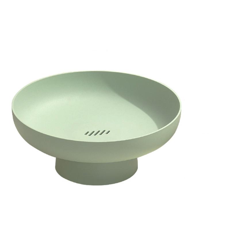 

Поднос для фруктов, стеллаж для хранения в европейском стиле, тарелка для конфет, домашний органайзер, кухонный инструмент, съемная закуска зелёный