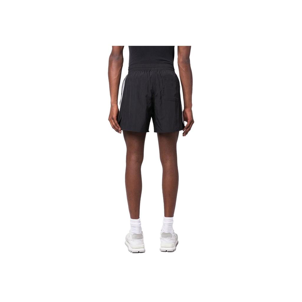 Adidas Originals Trefoil Stripe Sports Shorts Men Shorts Black HS2069