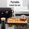 Portable Glass Travel Tea Set