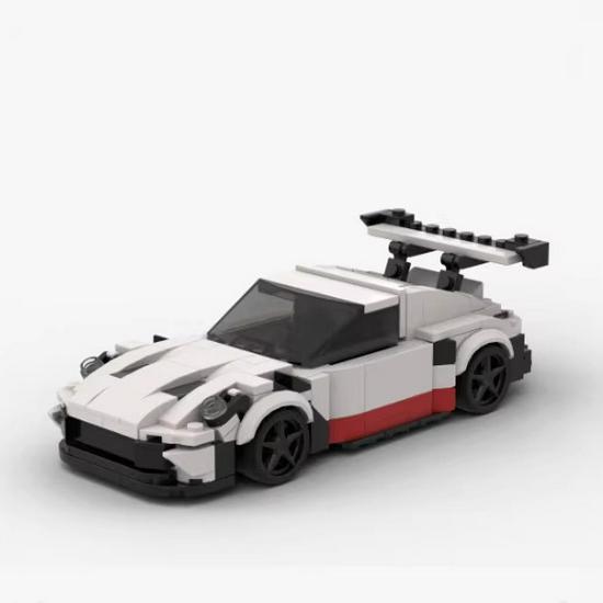 MOC-245978 Small Particle Car Toy Model - Educational Ornament for Children