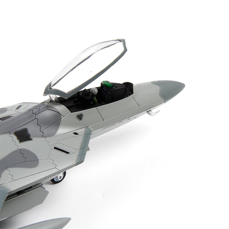 1/72 Scale Military Model Toys For US Army F-22 F22 Raptor Fighter USA Army Air Force Diecast Metal Plane Model Toy