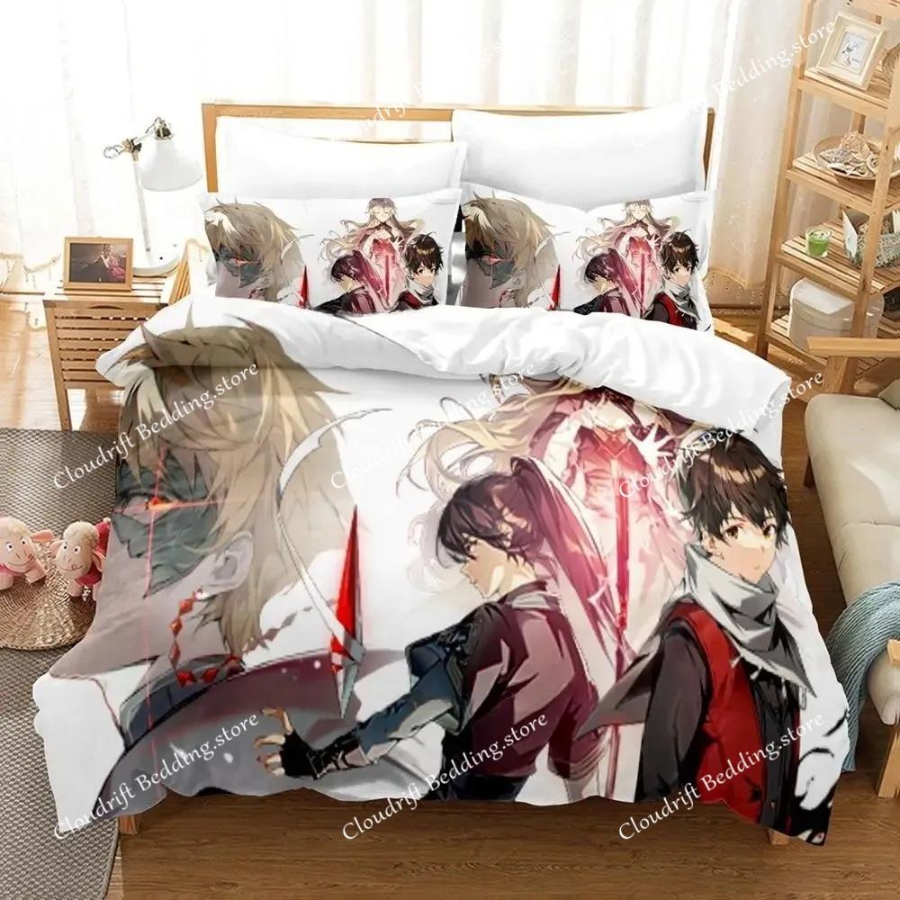 Conjunto de Roupa de Cama Tower Of God Solteiro Gêmeo Completo Queen King Size Conjunto de Cama Adulto Criança Quarto Capa de Edredom Conjuntos Impressão 3D Anime