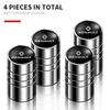 For Renault 2026 New Hub Caps 4Pcs Car Decor Metal Wheel Tire Valve Caps Tyre Stem Covers Airdust Waterproof for Renault koleos 