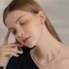 Stratigraphic Two-Way Ceramic Pearl Earrings (LP)