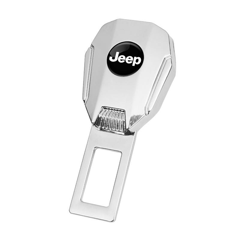 For Jeep Metal Car Seat Belt Clip Extension Plug Seatbelt Extender For Jeep Renegade Wagoneer Avenger Recon Wrangler JK Gladi