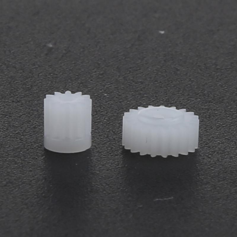 20 Pcs Motor Gears for Model Car Replacement Motor Gear for SCX24 90081 Car Toy Kit RC Crawler Car Replacement