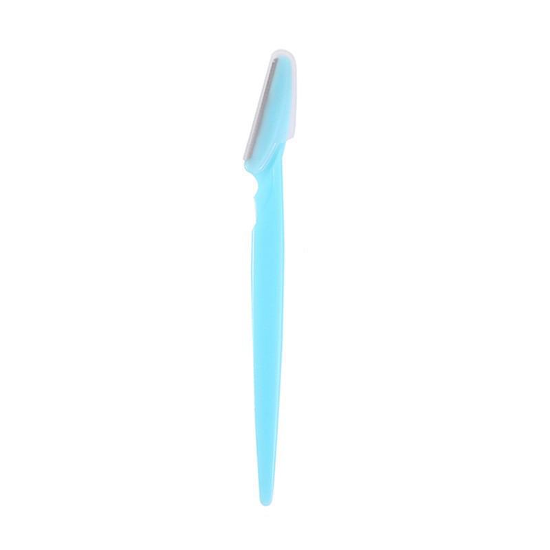 Women's Straight Handle Eyebrow Razor: Special Shaping Tool, Beauty Makeup Artifact, Chrome Thickened Version, 5.5g.